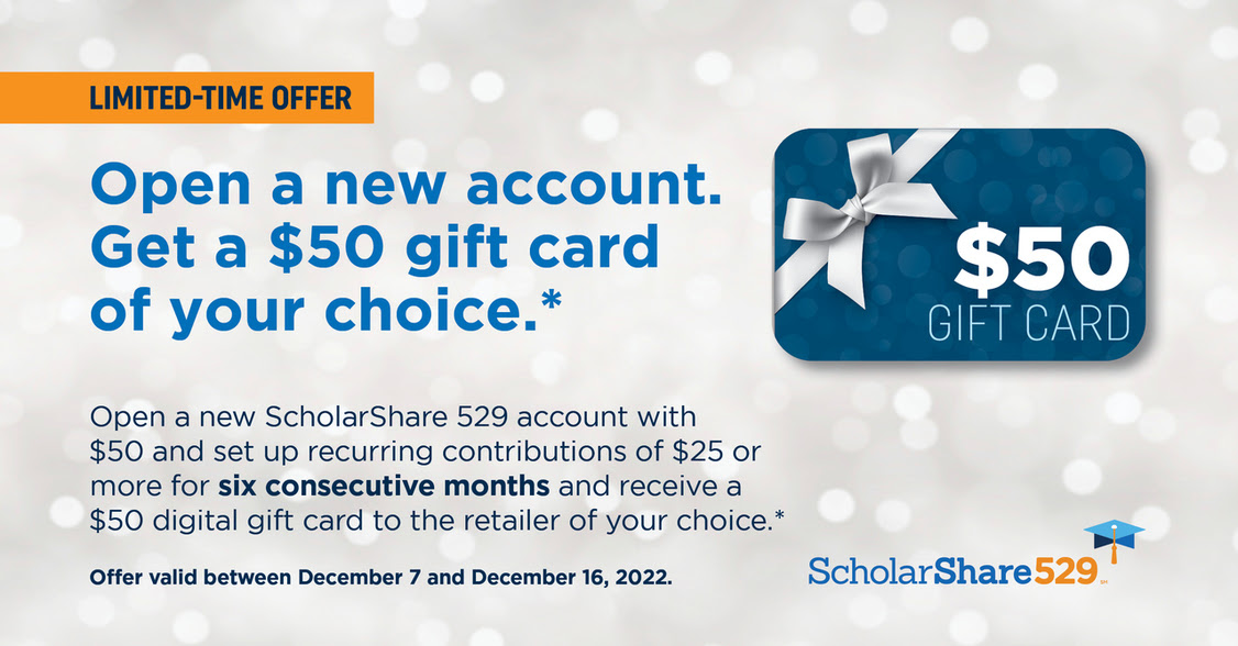 Open a Scholarshare Account!